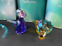 1000円〜■SWAROVSKI スワロフスキー ラブロッツ 恐竜 ステファニー 他 クリスタル 置物 オブジェ 箱付 4体 まとめokoy2481601-191★o9338_画像3