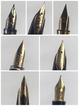 1000円~●★筆記未確認★ 万年筆 PARKER SHEAFFER SAILOR PILOT ペン先 14K585 18K 他 まとめ ★okoy2406424-181★op3266_画像1