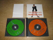  郷ひろみ ベスト THE GREATEST HITS HIROMI GO 2枚組CD 帯付 送¥180~ ■BEST/ベスト_画像3