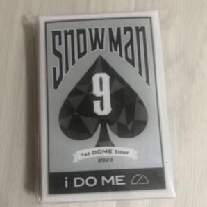 【新品未開封】SnowMan トランプ　スノーマン　1st DOME tour 2023 i DO ME