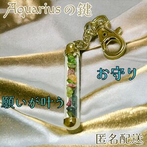 Aquariusの鍵 大勝利 願いが叶う お守り 金運 霊石 自由を掴む