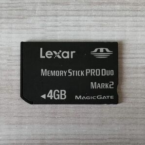 メモリースティックプロデュオ4GB Lexar