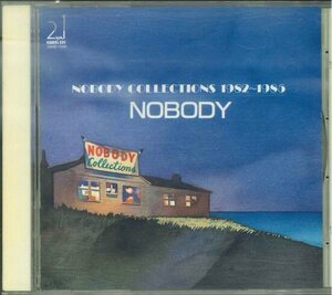 ★CD「ノーバディ NOBODY COLLECTIONS 1982-1985」1988年 35HD-7019 サヨナラは八月のララバイ/モニカ