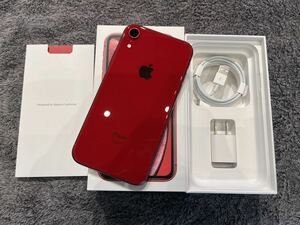 iPhonexr 中古　完動品　SIMロック解除　アイフォン　64GB 付属品完備　売切