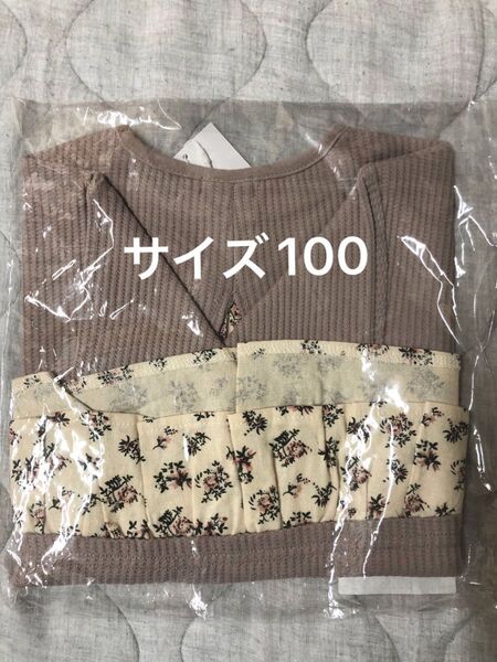 ペアマノン　トップス　女の子　100