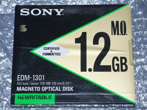 5 -inch MO media SONY EDM-1301 new goods 