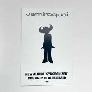 90年代 ジャミロクワイJamiroquai epic synkronized シンクロナイズド 販促用 ポストカード