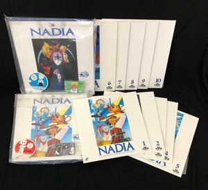 【8MT可10002E】★ふしぎの海のナディア NADIA★BOX テレカ付★まとめ 2点★ハーフBOX 全編 後編★邦画 アニメ★LD レーザーディスク