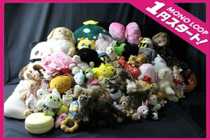 【複14/16*3vP02195F】★1円スタート★ぬいぐるみ★いろいろ★動物★人形★アニマル★キャラクター★かわいい★20以上★大量★まとめ★現状