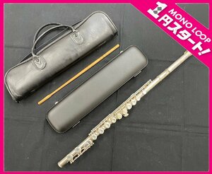 【6NY大02023E】★１円スタート★YAMAHA★ヤマハ★ESTABLISHEDIN1877★SILVER925★フルート★管楽器★演奏★ハードケース付き★現状品★