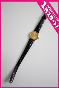 【5jP02129F】★１円スタート★SEIKO★セイコー★QUARTZ★クオーツ★EXCELINE★エクセリーヌ★１４金★腕時計★革ベルト★現状品