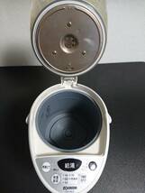 【中古品】 ZOJIRUSHI 象印マホービン 電気ポット 電動ポット 白色 CD-XA22C 2.2L 2010年製_画像6