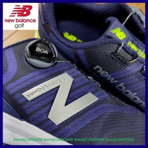 限定完売 正規 定価19,250円 New balance ニューバランス TOUR UGBF996 FAMTOM FIT Boa スパイク シューズ ネイビー×シルバー Saiz 26.0cm