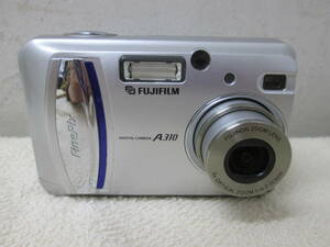(9)♪FUJIFILM 富士フィルム FinePix A310 ファインピクス コンパクト デジタルカメラ 通電のみ確認済み 動作未確認 現状品 