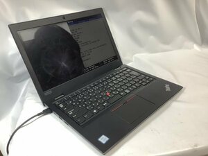 お宝アキバ/ジャンク品 液晶割れ BIOS起動可(半分見える) Thinkpad L390 13.3型 Core i5 8265U メ8 SSD欠品 梱80 小1858