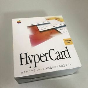 Z11249 ◆HyperCard Version2.2 Macintosh　PCソフト