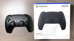 PlayStation5 DualSense ワイヤレスコントローラー CFI-ZCT1J01 （ミッドナイトブラック）　※ジャンク品