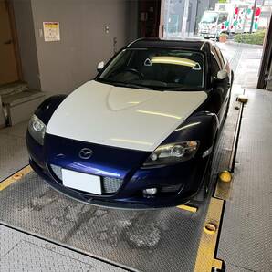 圧縮測定済 8.9万km RX-8 タイプS 6MT ABA-SE3P 中期 検R7/7 オーリンズ ODULAマフラーの画像2