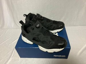 ◆REEBOK リーボック INSTA PUMP FURY OG CLASSIC スニーカー V65750 ブラック/ホワイト 28.5cm【中古品】◆