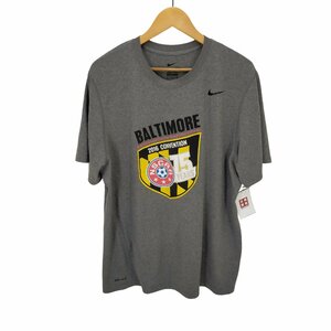 NIKE(ナイキ) DRI FIT サッカーデザインプリントカットソー メンズ JPN：XL 中古 古着 1007