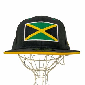 NEW ERA(ニューエラ) USA製 JAMAICA 国旗 ベースボールキャップ メンズ 7 5/8 中古 古着 0131