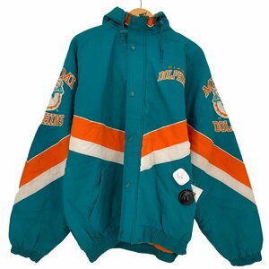 STARTER(スターター) 90s マルチカラー ナイロン中綿ジャケット メンズ import：XL 中古 古着 0331