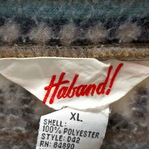 HABAND(ハバンド) 90s 香港製 ネイティブ柄 ジップアップフリースジャケット メンズ JPN：X 中古 古着 0745_画像6