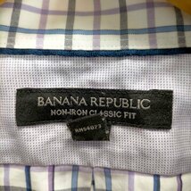 BANANA REPUBLIC(バナナリパブリック) チェック柄シャツ メンズ JPN：L 中古 古着 0256_画像6