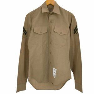 US ARMY(ユーエスアーミー) 1996年製 ミリタリードレスシャツ メンズ 14 1/2 X36 中古 古着 0416