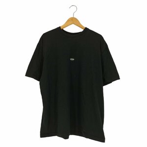 Mmlg(エムエムエルジー) ラバーロゴクルーネックTシャツ メンズ import：L 中古 古着 0527