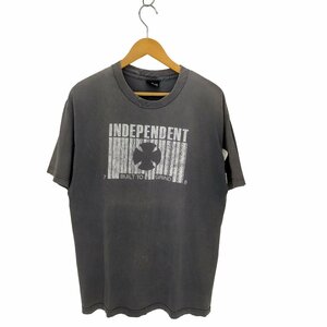 INDEPENDENT(インディペンデント) 00S MHSボディ 両面プリントクルーネックTシャツ メ 中古 古着 0625