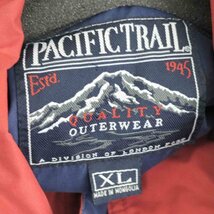 PACIFIC TRAIL(パシフィックトレイル) ナイロン フーデッドジャケット メンズ JPN：XL 中古 古着 0306_画像6