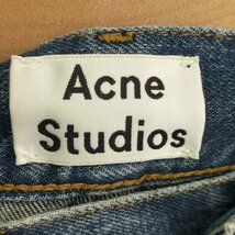 ACNE STUDIOS(アクネストゥディオズ) BOY DARK VINTAGE ストレートデニムパンツ 中古 古着 0925_画像6