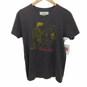 PEEL&LIFT(ピールアンドリフト) 前面プリント クルーネックTシャツ メンズ import：M 中古 古着 0143