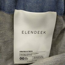 ELENDEEK(エレンディーク) オフショルダーリネンコットンワンピース レディース JPN：2 中古 古着 0443_画像6