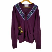 TOGA VIRILIS(トーガビリリース) 23SS JACQUARD KNIT CARDIGAN メン 中古 古着 0304_画像1