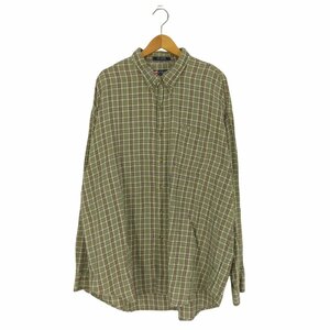 CHAPS RALPH LAUREN(チャップスラルフローレン) コットン ボタンダウンチェックシャツ メ 中古 古着 1131