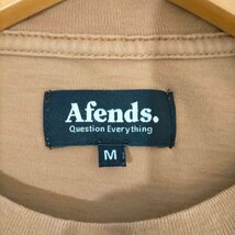 AFENDS(アフェンズ) 刺繍 L/S TEE メンズ JPN：M 中古 古着 0104_画像6