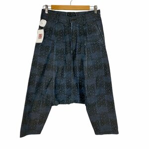 BLACK COMME des GARCONS(ブラックコムデギャルソン) AD2009 総柄 デニムサル 中古 古着 0326