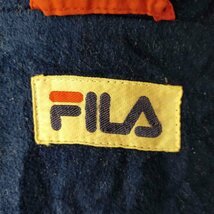 FILA(フィラ) 裏地フリース切替キルティング フーディベンチコート メンズ JPN：M 中古 古着 0406_画像5