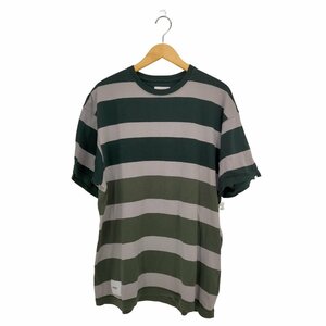 WTAPS(ダブルタップス) LANE SS COTTON ボーダーTシャツ メンズ X 04 中古 古着 0650