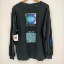 FLAGSTUFF(フラッグスタフ) LONG SLEEVE NATURE T-SHIRT 両面プリント 中古 古着 0727_画像2