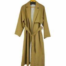 SLY(スライ) 21SS TRENCH GOWN トレンチ ガウン レディース JPN：2 中古 古着 0743_画像1