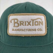 Brixton(ブリクストン) ベトナム製 6パネル ロゴワッペンキャップ メンズ 表記無 中古 古着 0825_画像4