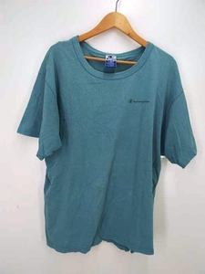 Champion(チャンピオン) 90s ワンポイント刺繍クルーネックTシャツ メンズ XL 中古 古着 0541