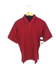 POLO GOLF RALPH LAUREN(ポロゴルフラルフローレン) ボーダージップアップポロシャツ 中古 古着 0724