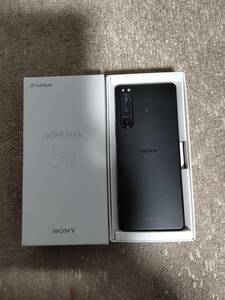 Xperia 5 IV 6.1インチ メモリー8GB ストレージ128GB ブラック ソフトバンク