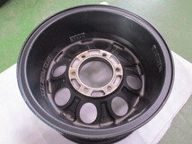 深リム♪JIMLINE TYPE2/ジムライン タイプ2♪15×8J -28/PCD139.7☆マットブラック☆ミッキートンプソン風/ランクル/60/70/78/80/プラド_画像3