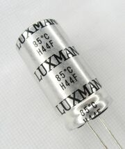 [2個] UTSJ 63V 1000uF 東信工業 LUXMAN印 オーディオコンデンサ_画像2