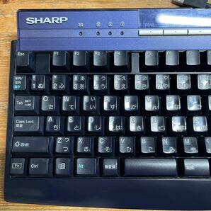 SHARP シャープ パーソナル コンピュータ キーボード DUNTK5976ACZZ 中古品 ジャンク品扱い 部品取りにの画像2